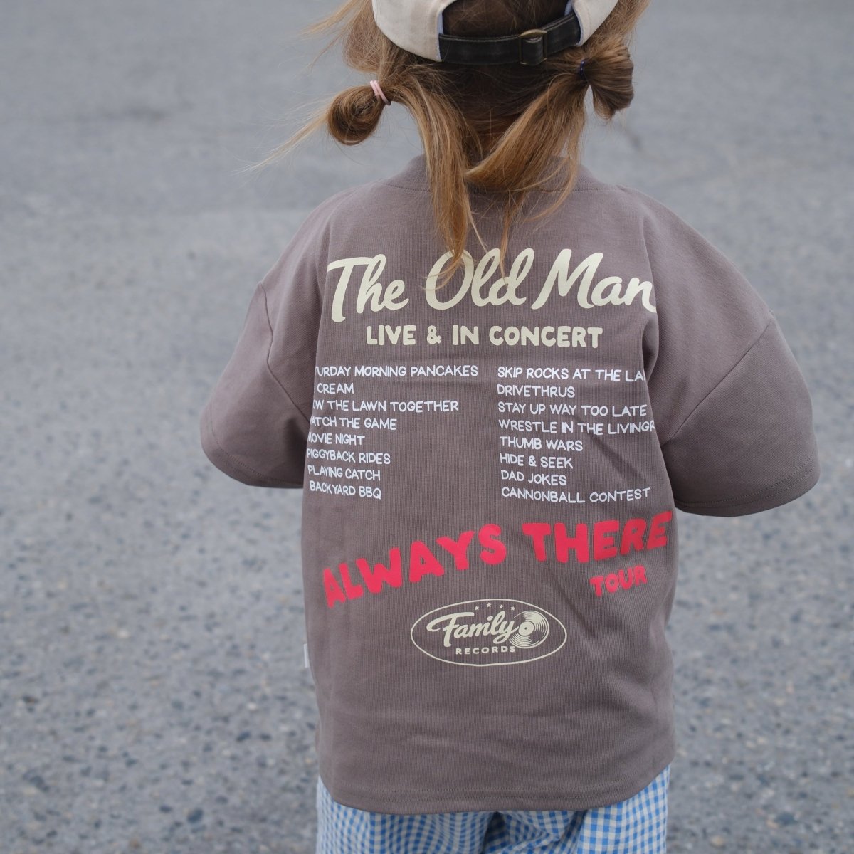 Dad’s Tour Organic Cotton Tee - Roobear Kids
