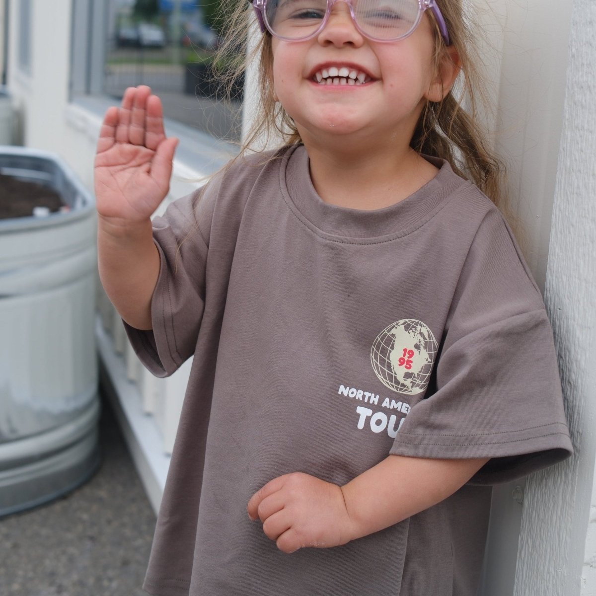 Dad’s Tour Organic Cotton Tee - Roobear Kids