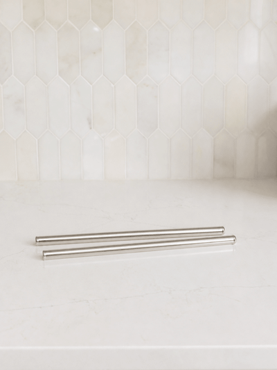 Stainless Steel Straws (2-Pack) - Roobear Kids