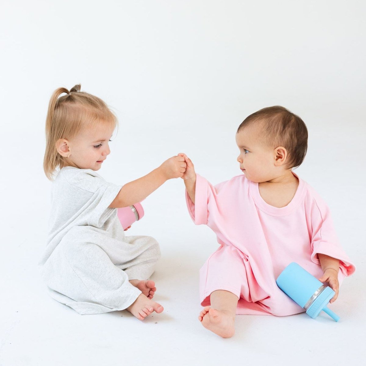 Solid Cotton Romper - Roobear Kids