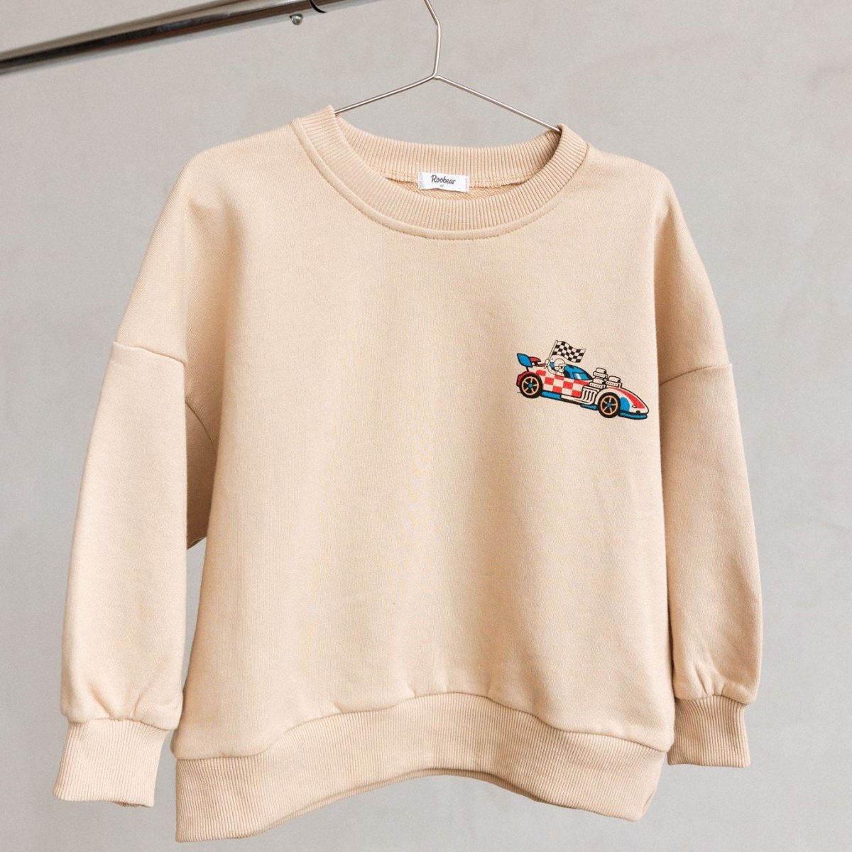 Racing Club 100% Cotton Crewneck - Roobear Kids