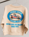 Racing Club 100% Cotton Crewneck - Roobear Kids