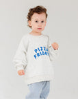 Pizza Fridays 100% Cotton Crewneck - Roobear Kids