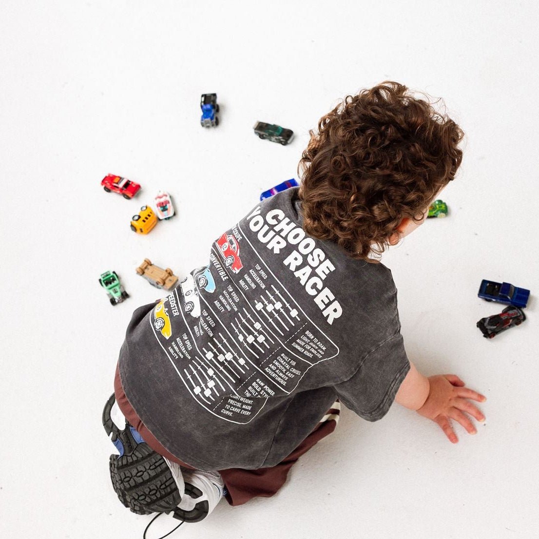 Choose Your Racer Organic Cotton Tee - Roobear Kids