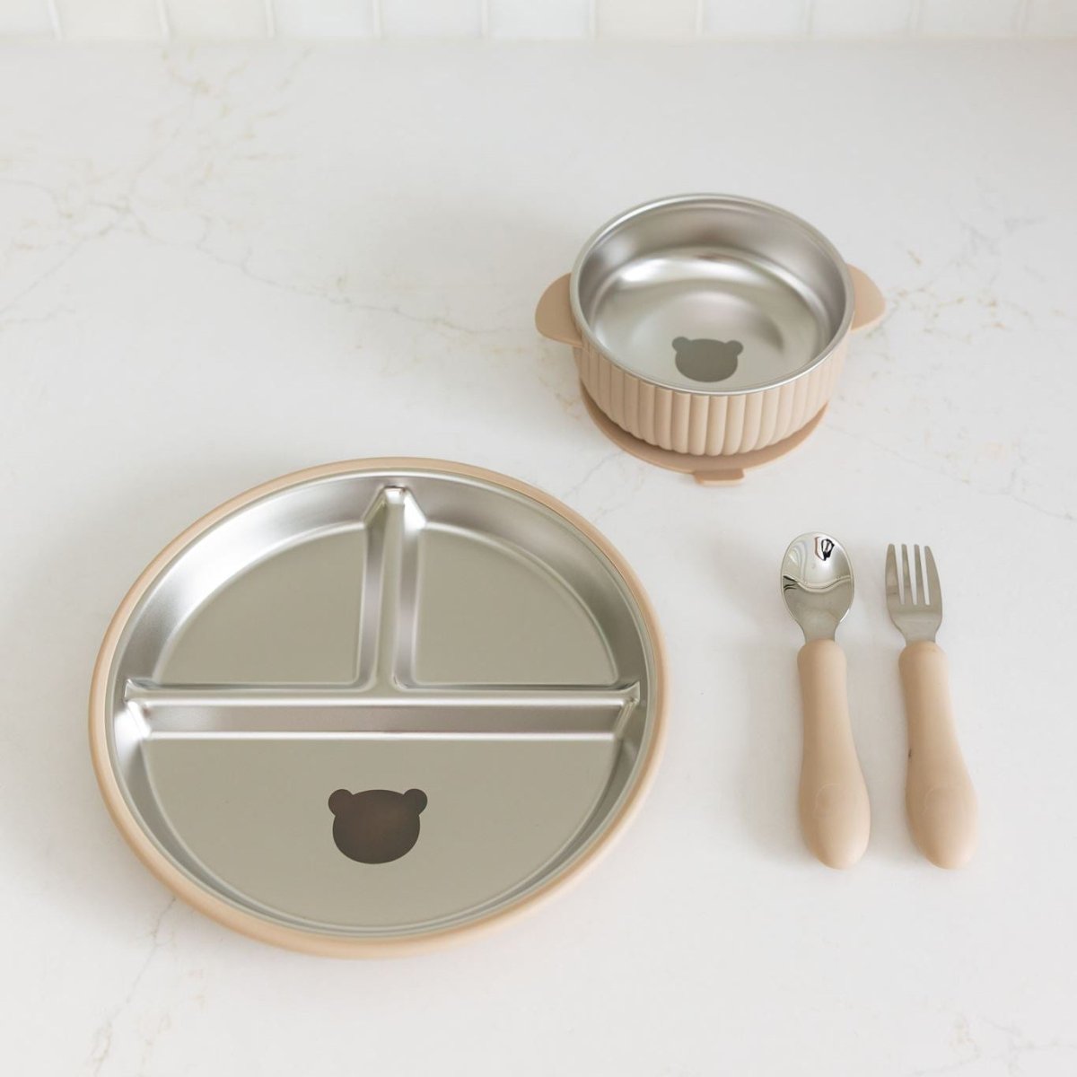 Stay Put Dishes Set Bundle - Roobear Kids