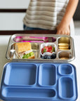 Leakproof 5-Compartment Stainless Steel Lunch Box - Roobear Kids