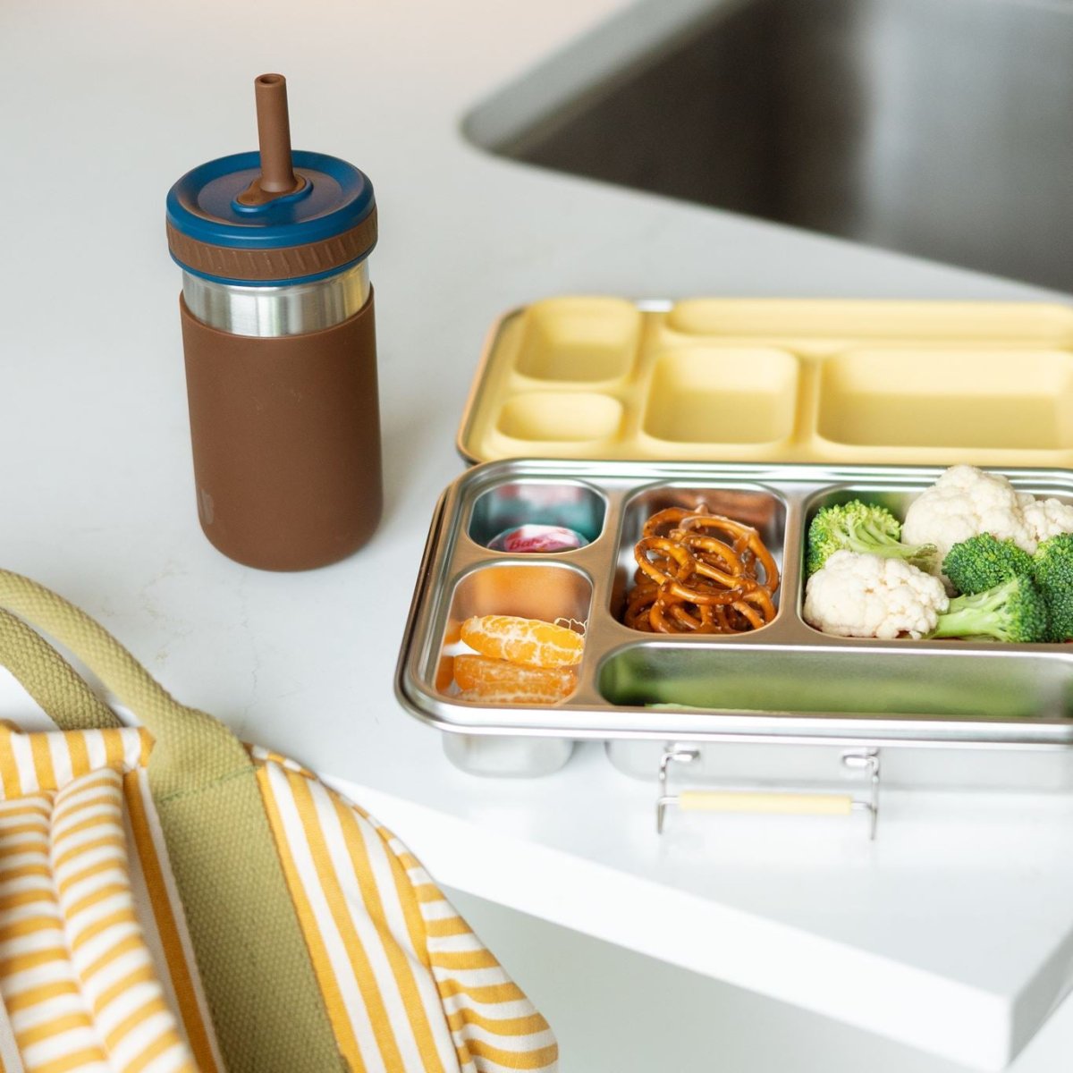 Leakproof 5-Compartment Lunch Box - Roobear Kids
