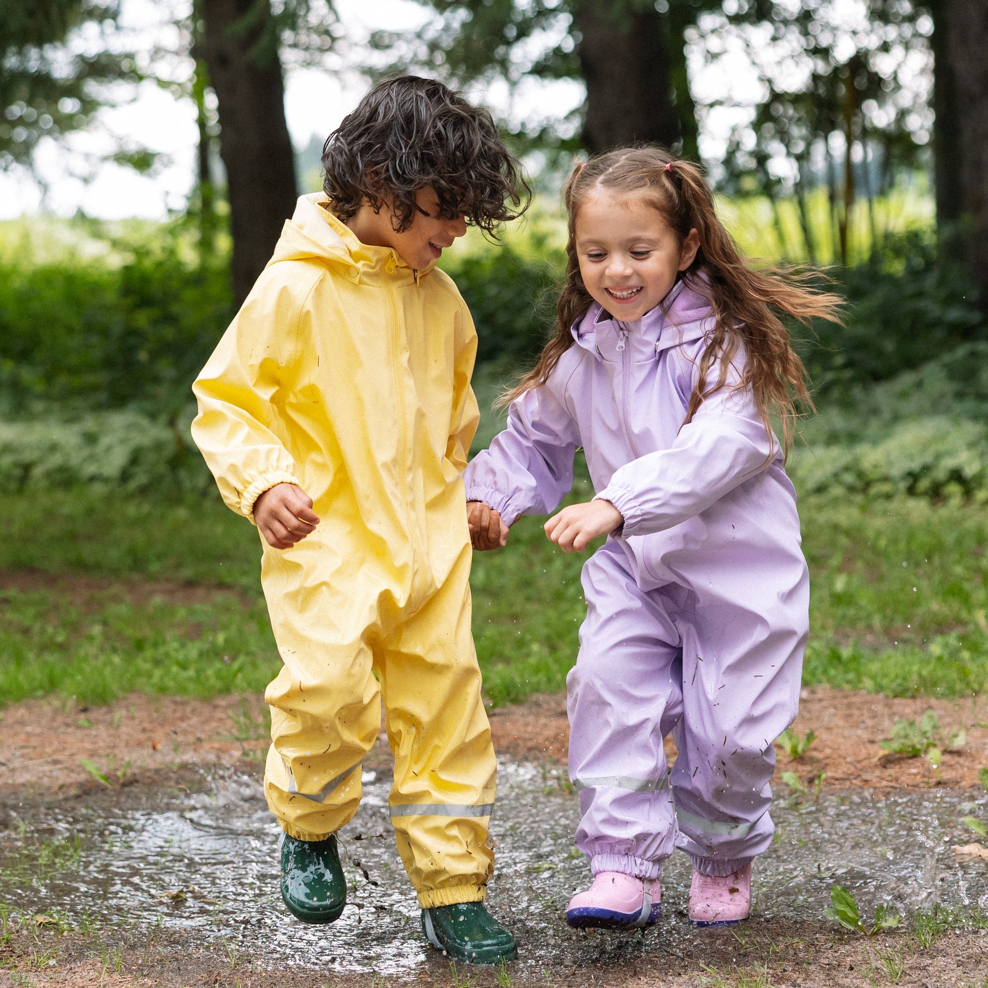 Rain Gear - Waterproof Fleece-Lined One-Piece Suit