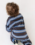 Striped Long Sleeve Romper - Roobear Kids
