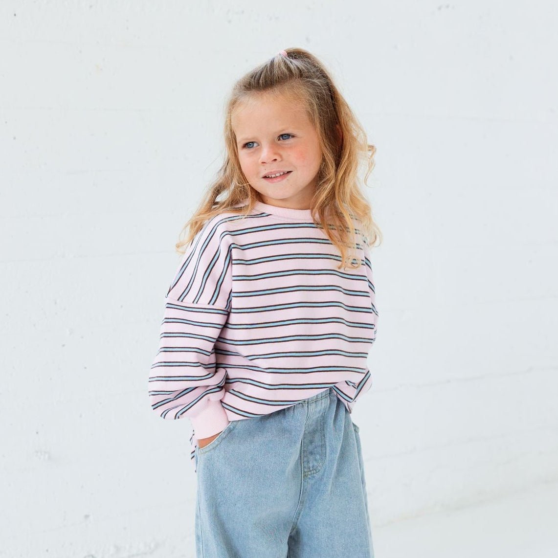Striped Crewneck - Roobear Kids