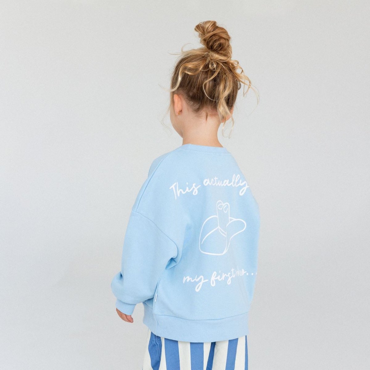 First Rodeo 100% Cotton Crewneck - Roobear Kids