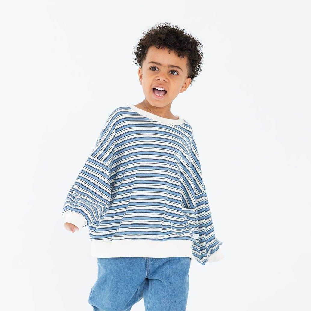 Striped Crewneck - Roobear Kids