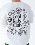 Cool Kids Club 100% Cotton Crewneck - Roobear Kids