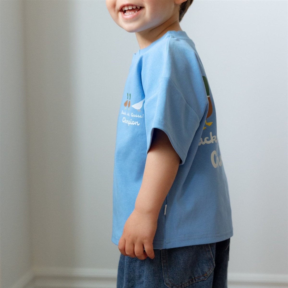 Duck Duck Goose Organic Cotton Tee - Roobear Kids