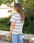 Mom Matching 100% Cotton Striped Tee - Roobear Kids