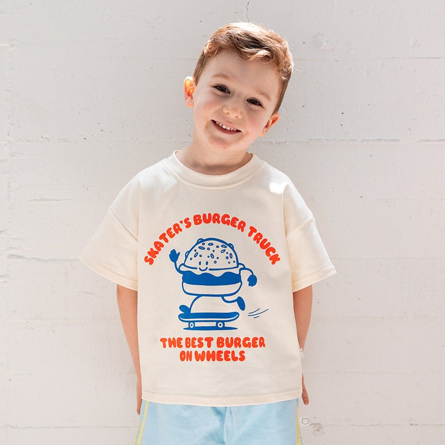 Burger Tee - Roobear Kids