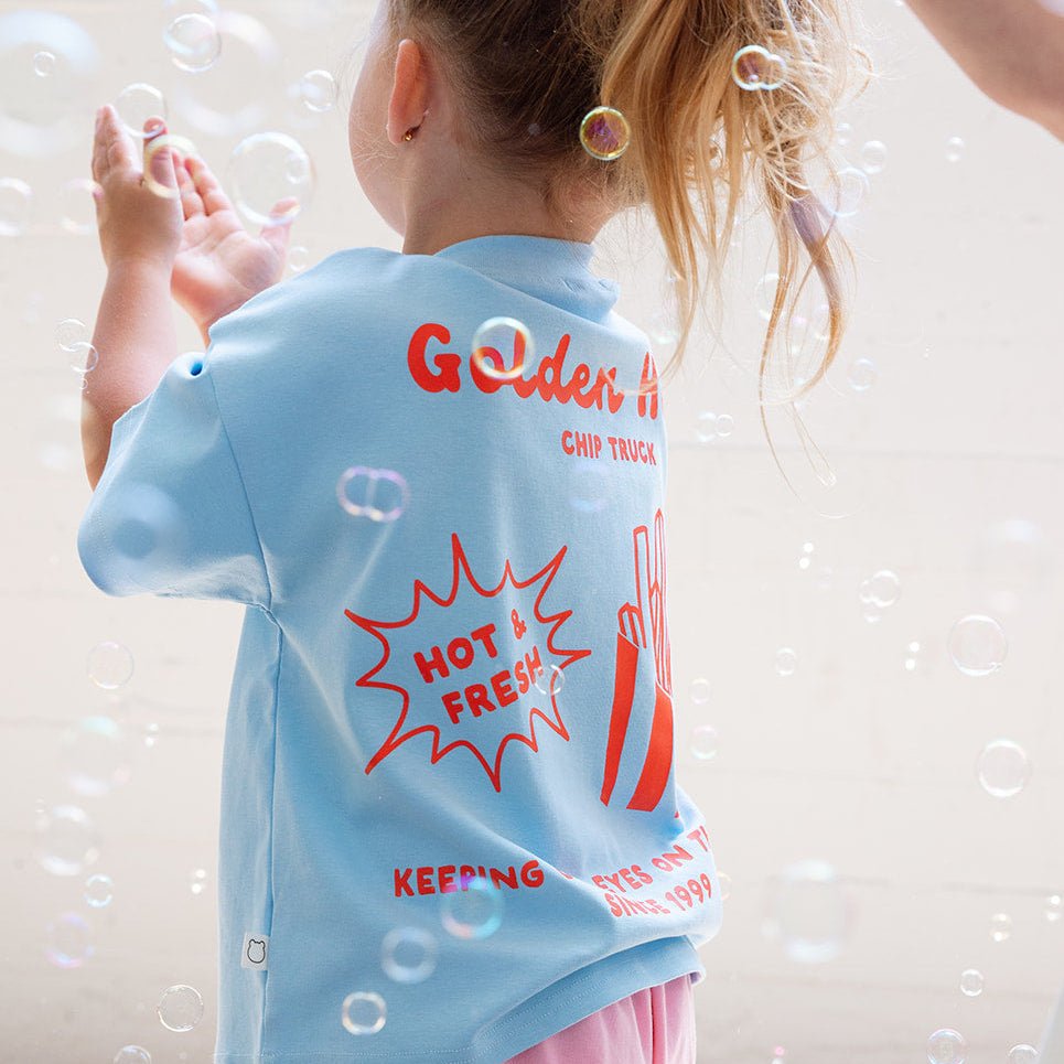 Golden Hour Organic Cotton Tee - Roobear Kids