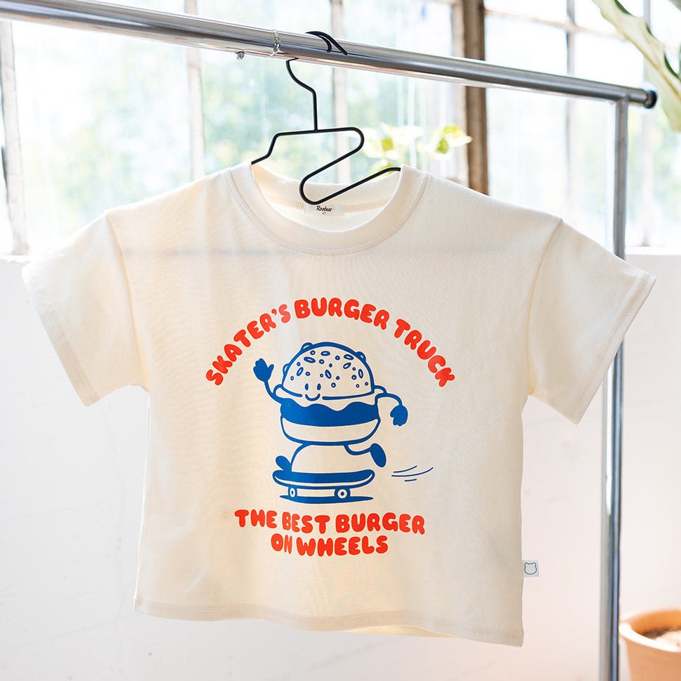 Burger Tee - Roobear Kids