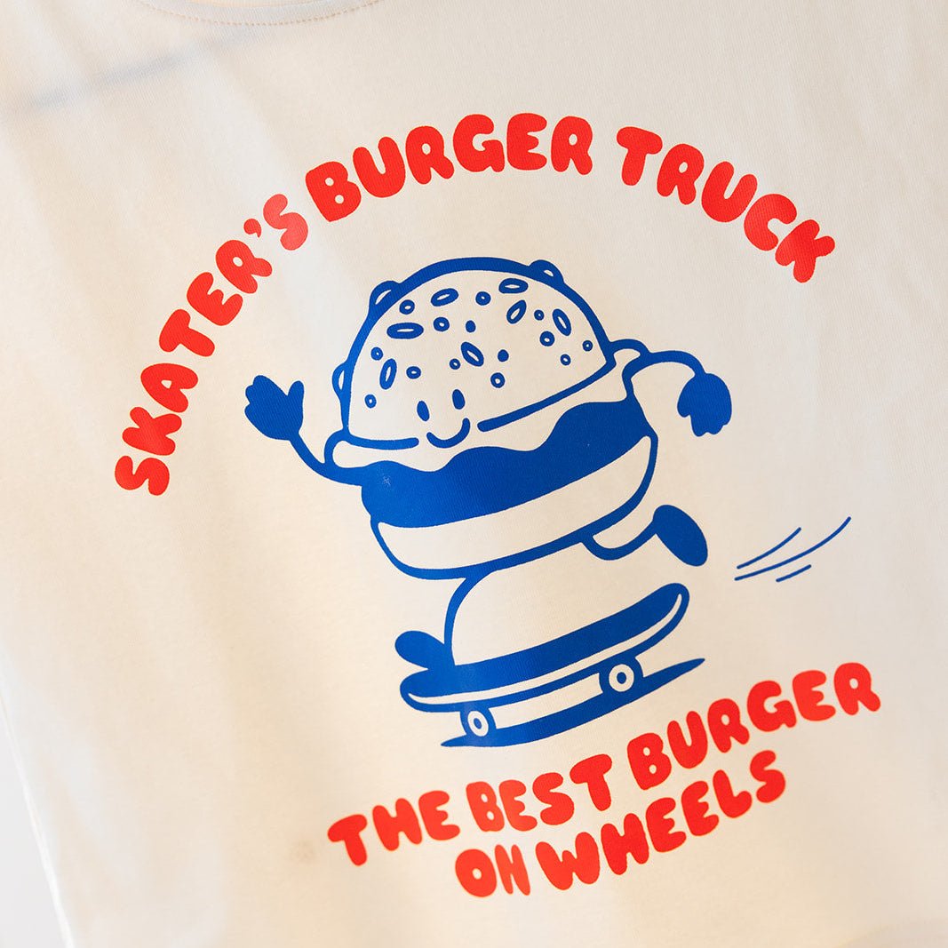 Burger Tee - Roobear Kids