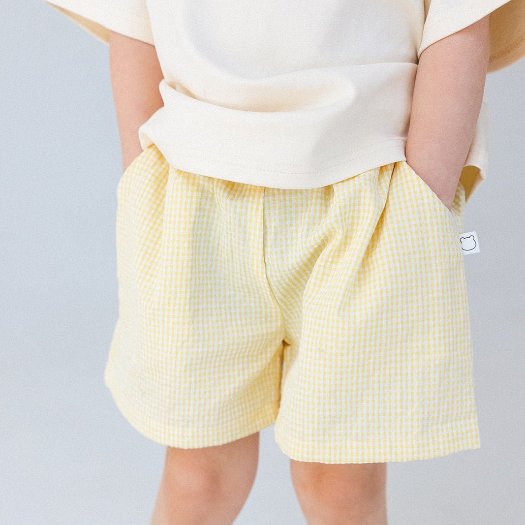 Gingham Shorts - Roobear Kids