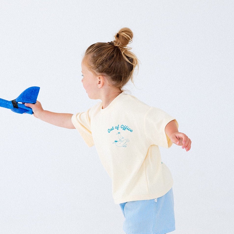 Out of Office Organic Cotton Tee - Roobear Kids