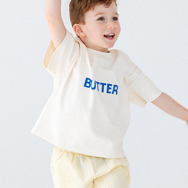 Butter Organic Cotton Tee - Roobear Kids