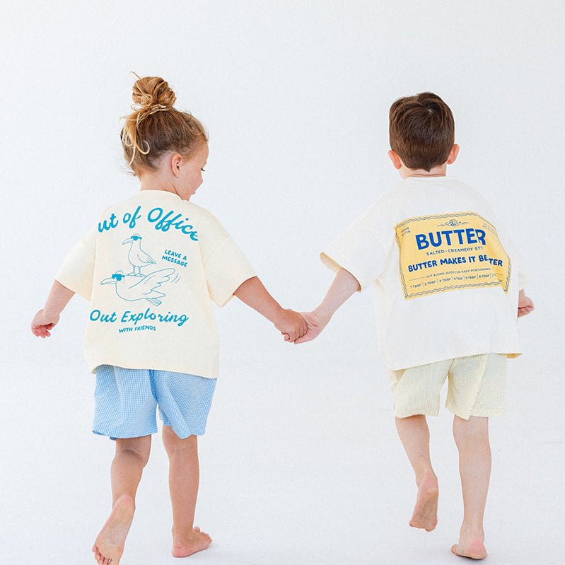 Gingham Shorts - Roobear Kids
