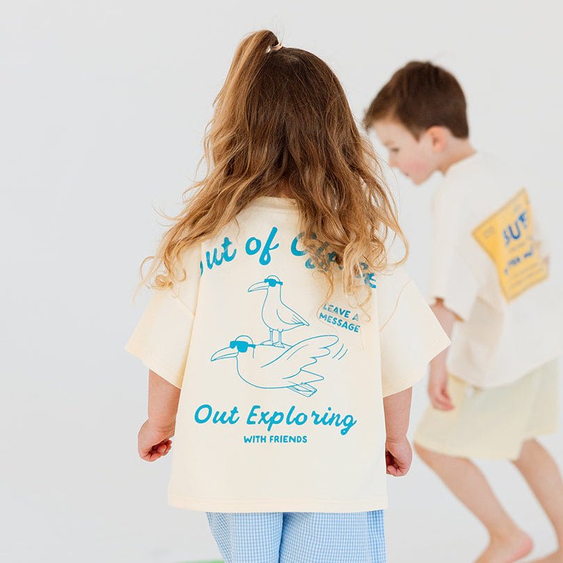 Out of Office Organic Cotton Tee - Roobear Kids