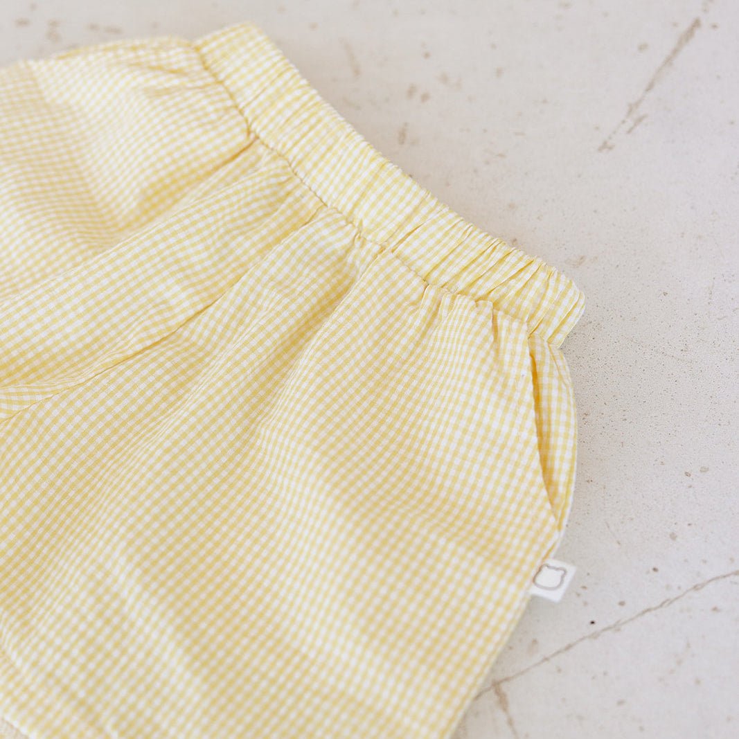 Gingham Shorts - Roobear Kids
