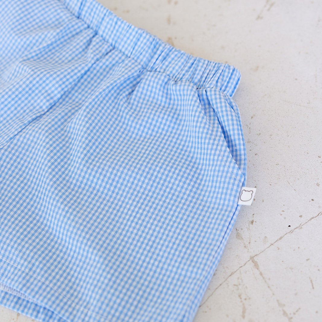 Gingham Shorts - Roobear Kids