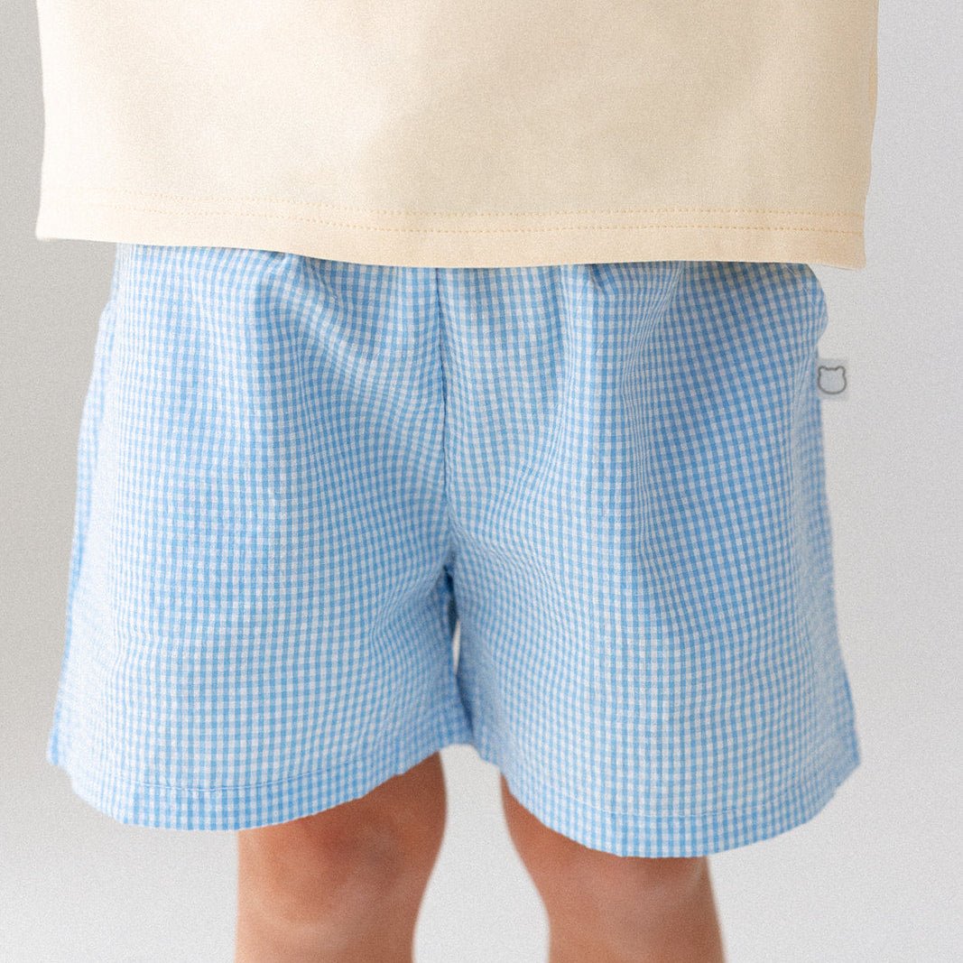Gingham Shorts - Roobear Kids