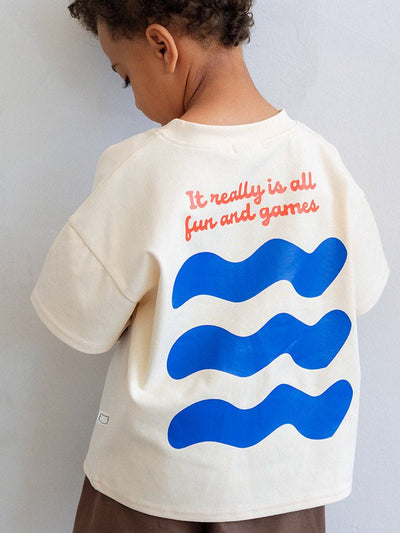 Really Just Fun and Games Organic Cotton Tee - Roobear Kids