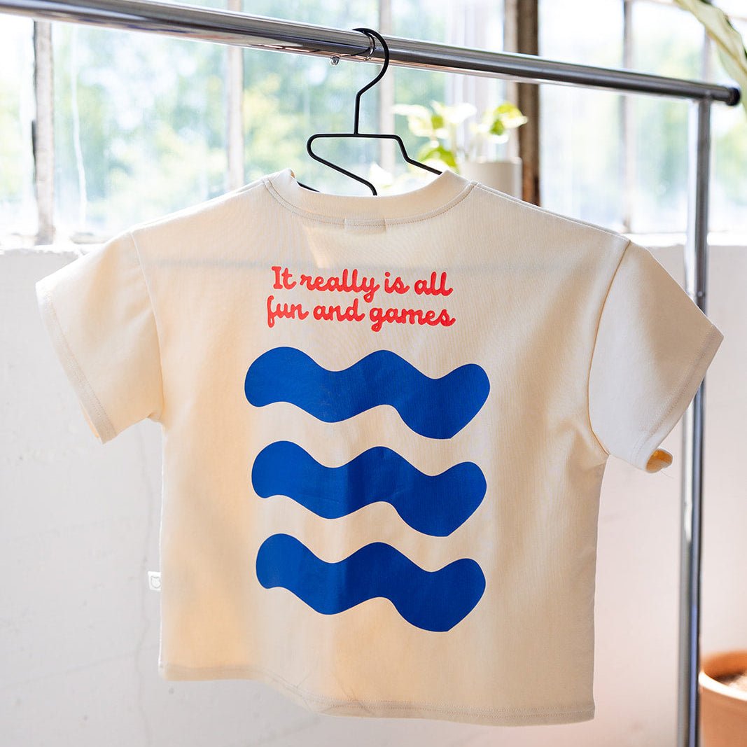 Really Just Fun and Games Organic Cotton Tee - Roobear Kids