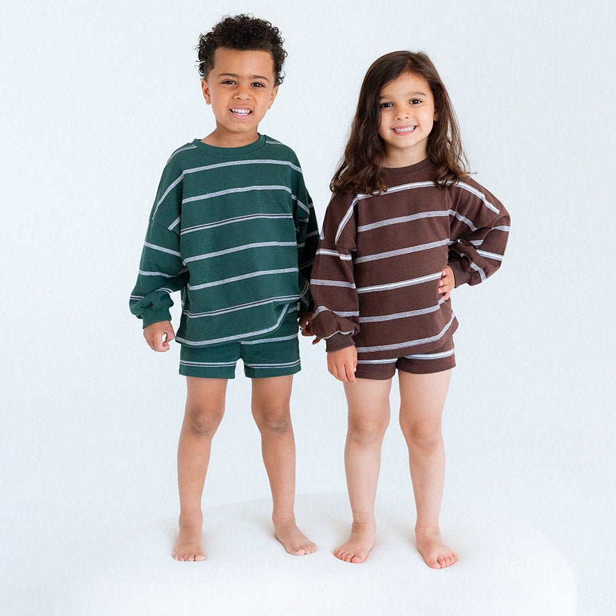 Long Sleeve and Shorts Set - Roobear Kids