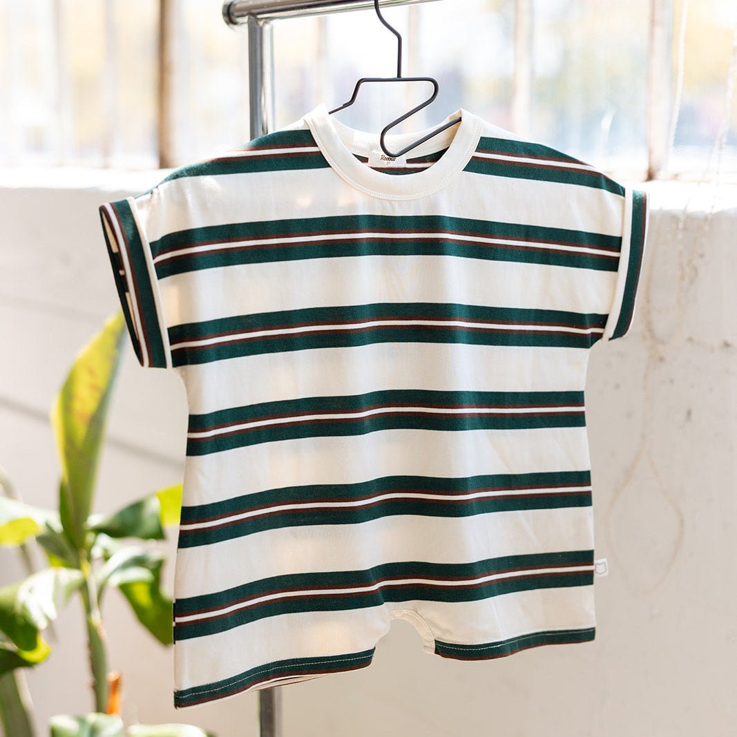 Cotton Striped Romper - Roobear Kids