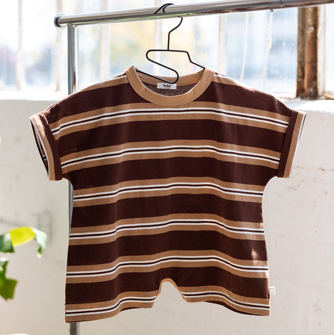 Cotton Striped Romper - Roobear Kids