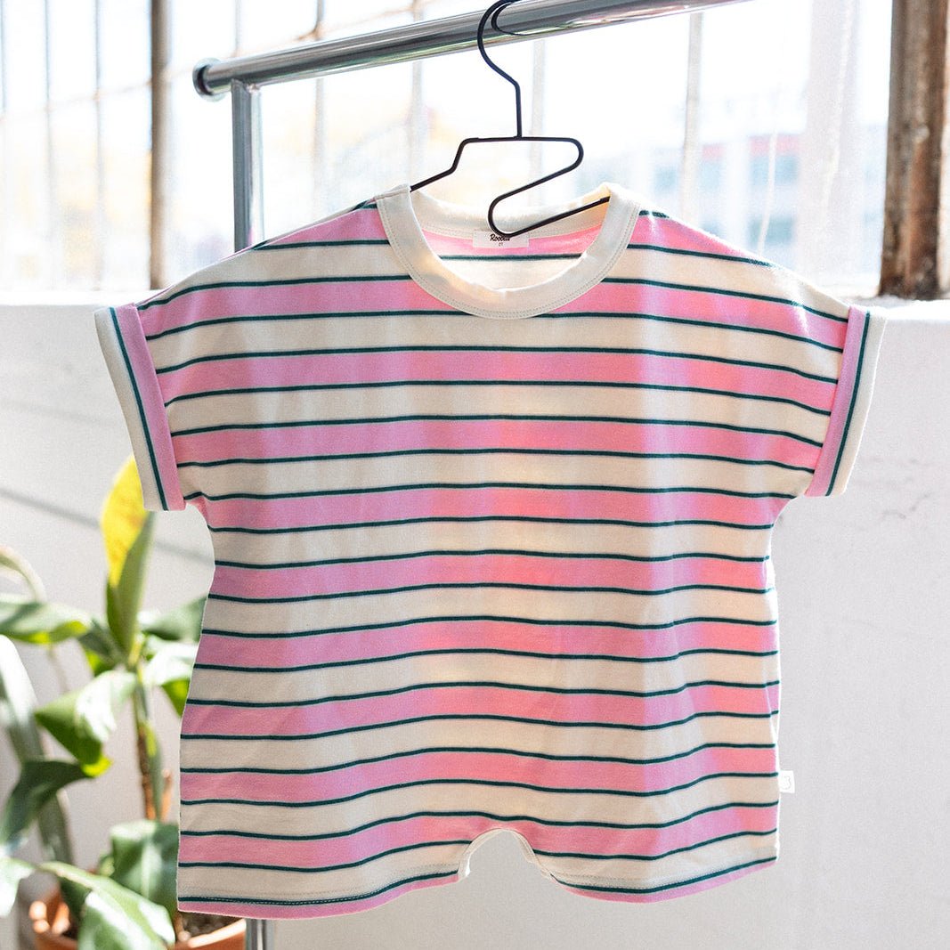 Cotton Striped Romper - Roobear Kids
