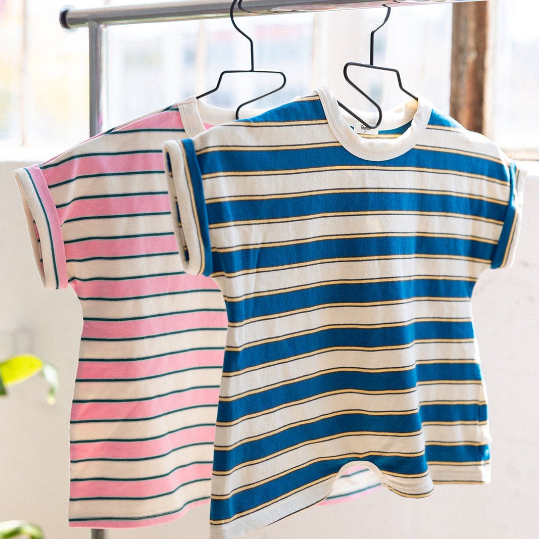 Cotton Striped Rompers - Roobear Kids