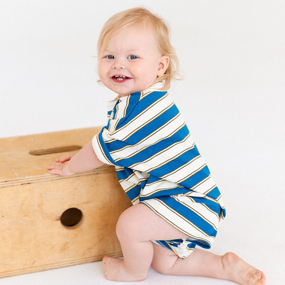 Cotton Striped Rompers - Roobear Kids