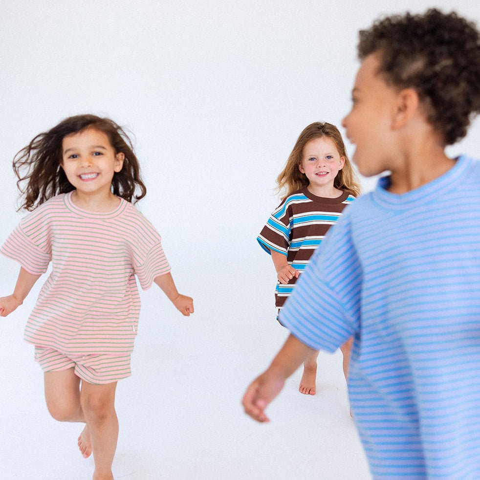 Cotton Striped Sets - Roobear Kids