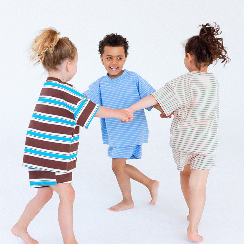 Cotton Striped Sets - Roobear Kids
