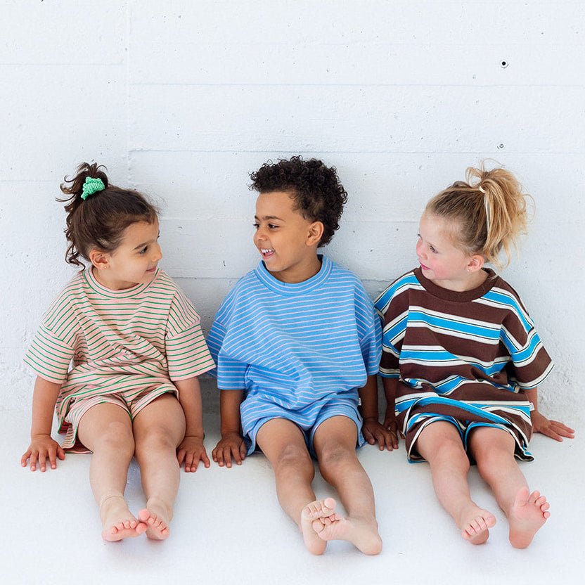 Cotton Striped Sets - Roobear Kids