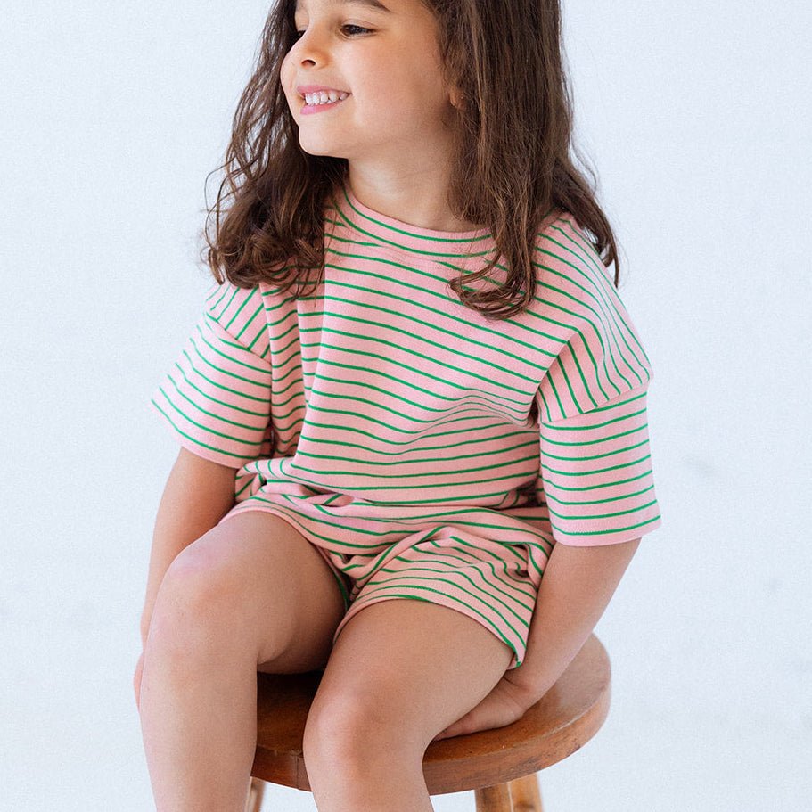 Cotton Striped Sets - Roobear Kids