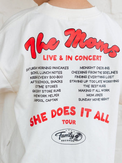 Moms World Tour Tee - Roobear Kids