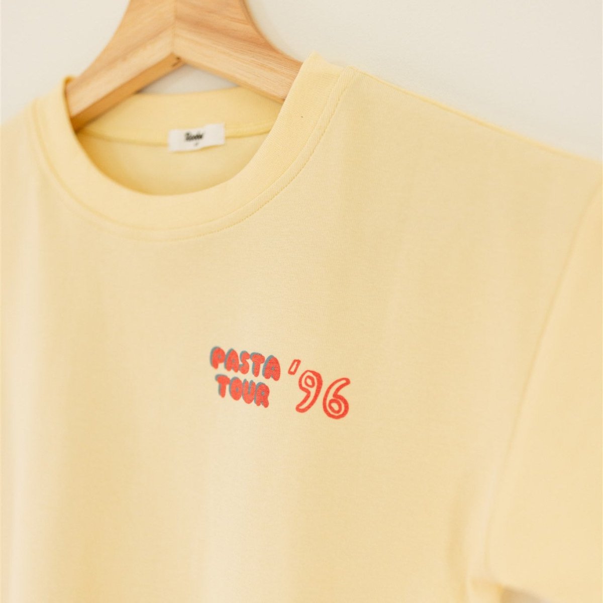 Pasta Tour Cotton Tee - Roobear Kids