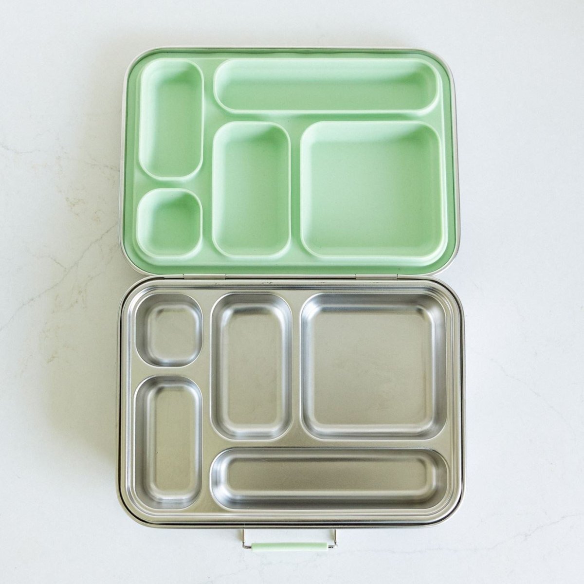 Leakproof 5-Compartment Stainless Steel Lunch Box - Roobear Kids