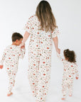 Women's Holiday Village Matching PJs - Roobear Kids