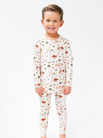 Holiday Village Holiday Pajamas - Roobear Kids