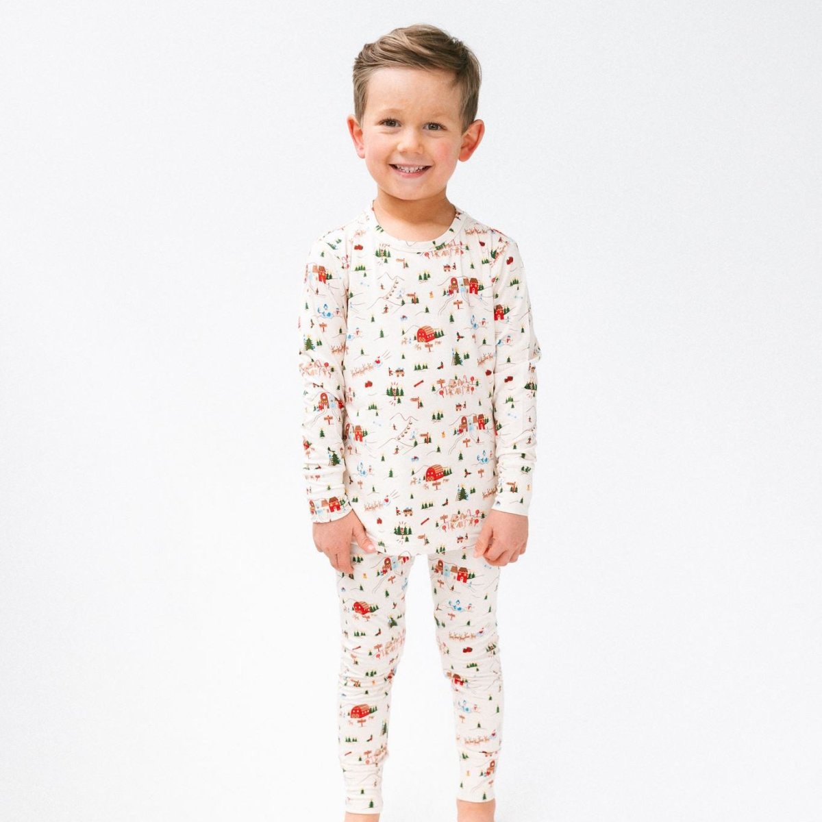 Holiday Village Holiday Pajamas - Roobear Kids