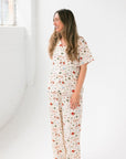 Women's Holiday Village Matching PJs - Roobear Kids